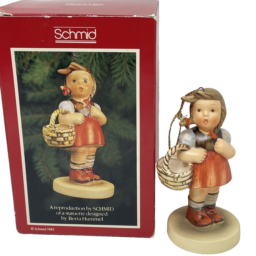 Schmid Sweetheart BERTA HUMMEL 1983 Second Edition Annual‎ Ornament Vintage